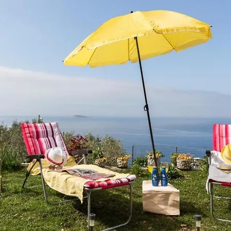 公寓 Vidovic - Studio With Patio And Sea View